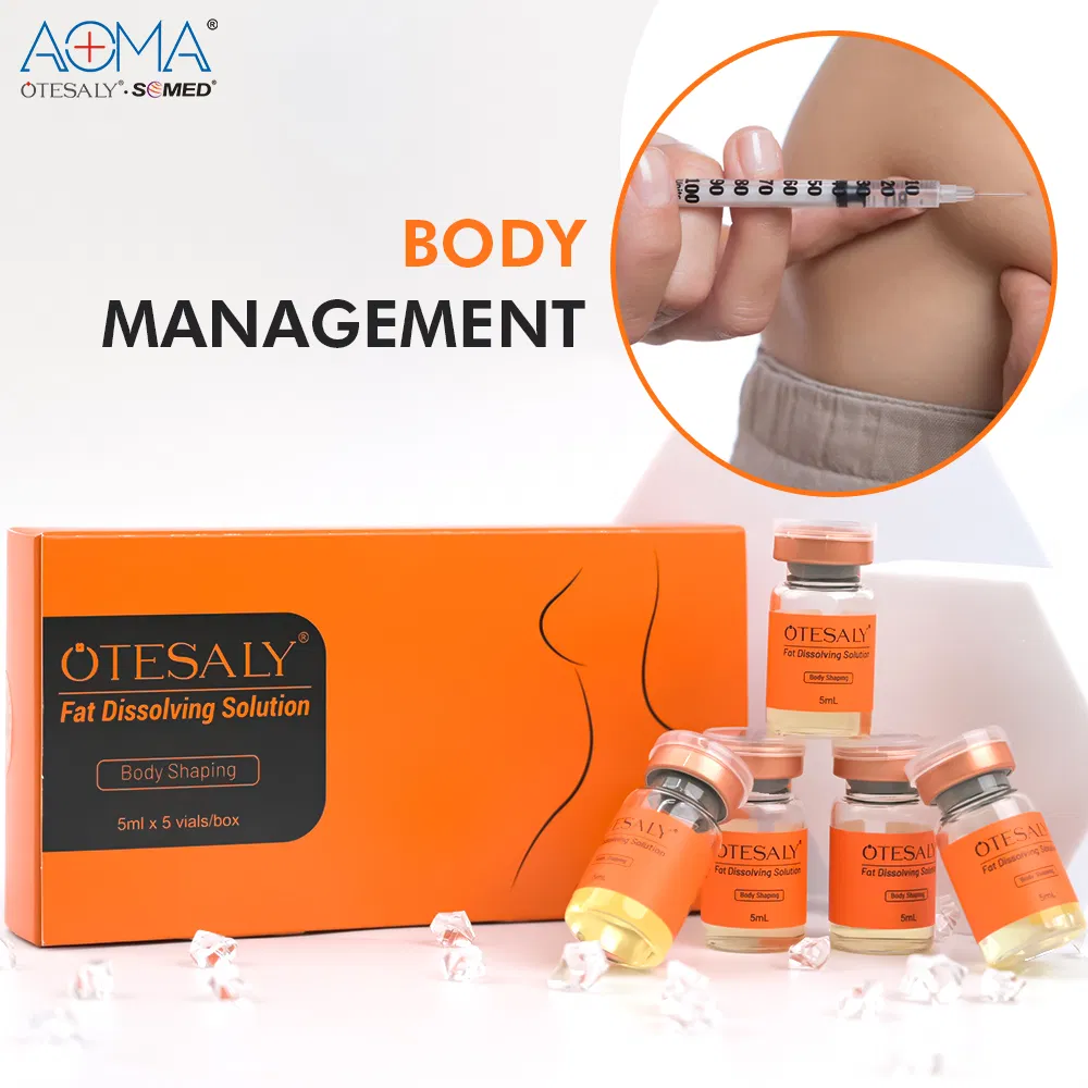 Clinic Care Otesaly Fat Dissolving Serum 5 Ampoules Needleless Lemonbottle Fat Dissolving Diabetes Injections Thin Arms