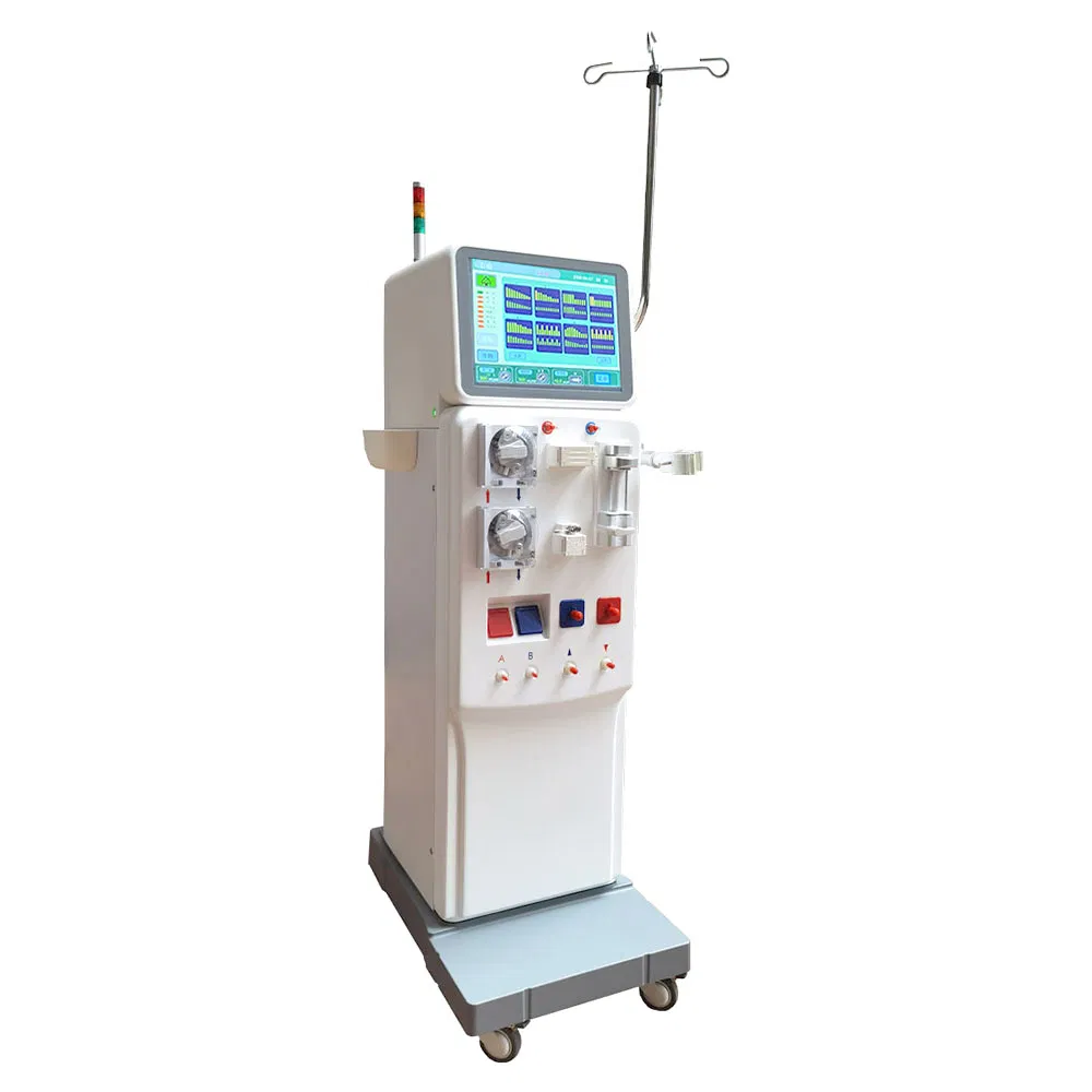H-T2008-B Medical LCD Display Double Pump Hemodialysis Dialysis Machine