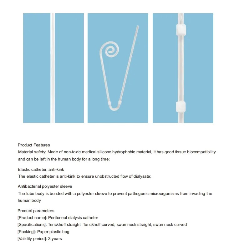Advanced Medical Supply Kit for Peritoneal Dialysis and Blood Purification