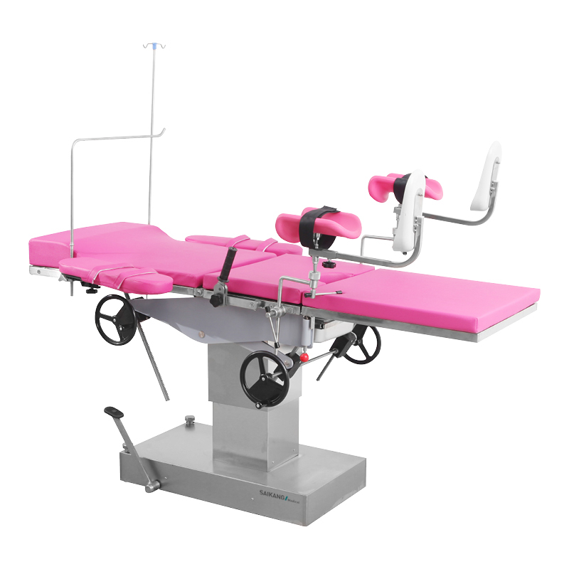 Nwf2105 Number Win Hydraulic Multifunction Medical Obstetric Bed Manual Gynecology Delivery Table