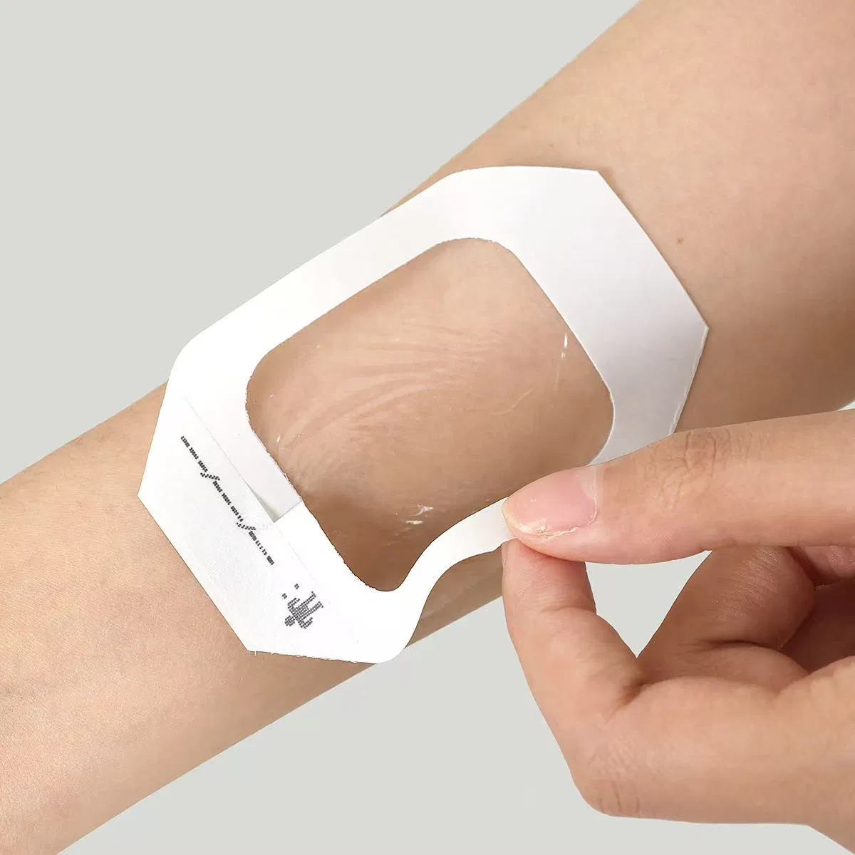 Medical Supply Transparent Film IV Cannula Dressing for Wound Care