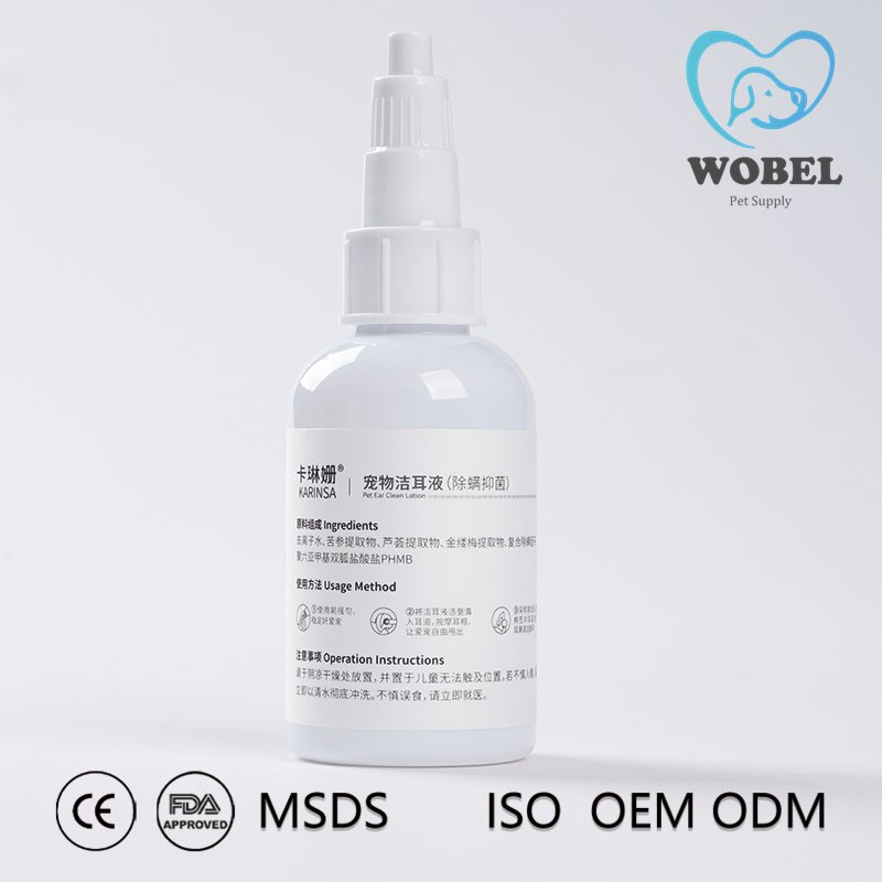 European Pet Ear Solution - Anti - Mite, Bacteria Control