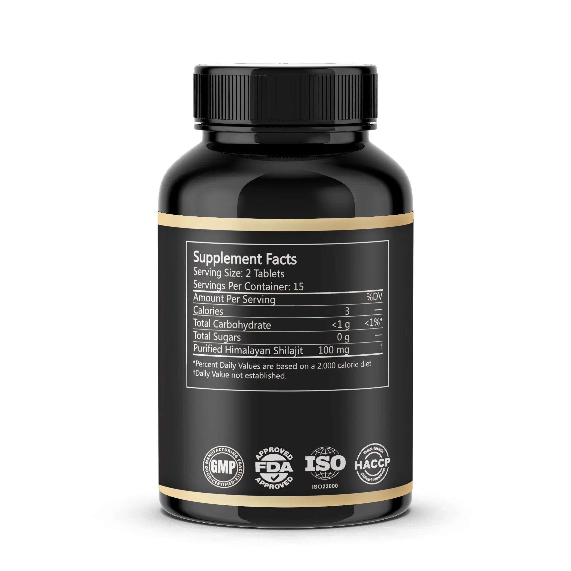 Himalayan Supplement Anti-Fatigue Improve Immune Metabolism System Shilajit Tablets