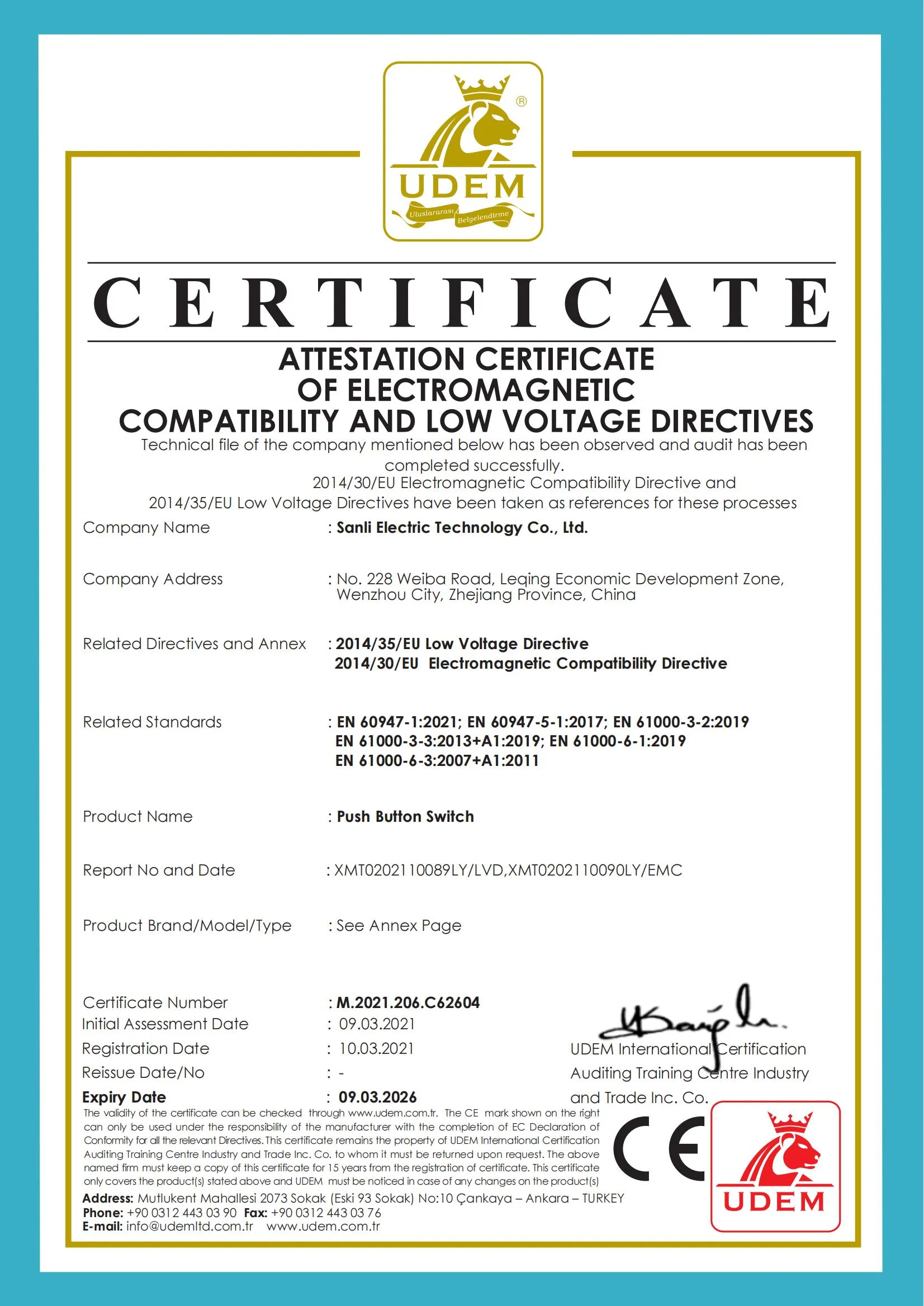 CE Certification