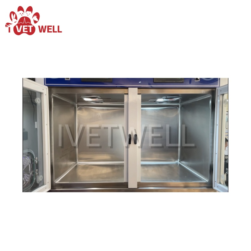 Intelligent Environmental Control Veterinary ICU with 10-20 Ventilations/Hour Carbon Light Disinfection
