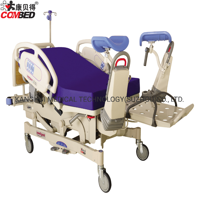 Intelligent Electric Obstetric and Gynecological Ldr Delivery Bed with Central Brake