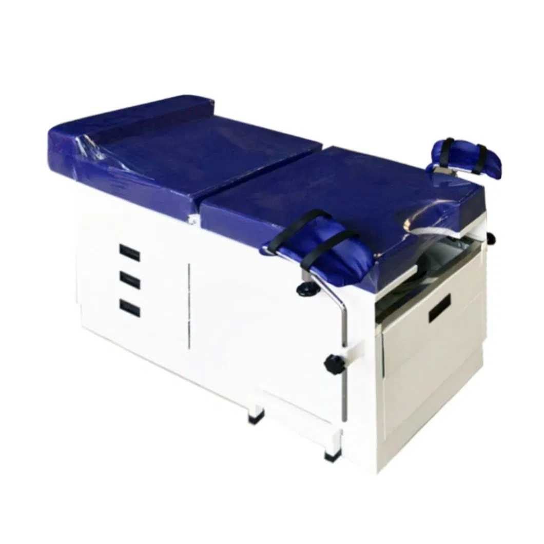 Hospital Adjustable Gynecology Electric Gynecological Exam Chair Obstetric Examination Bed