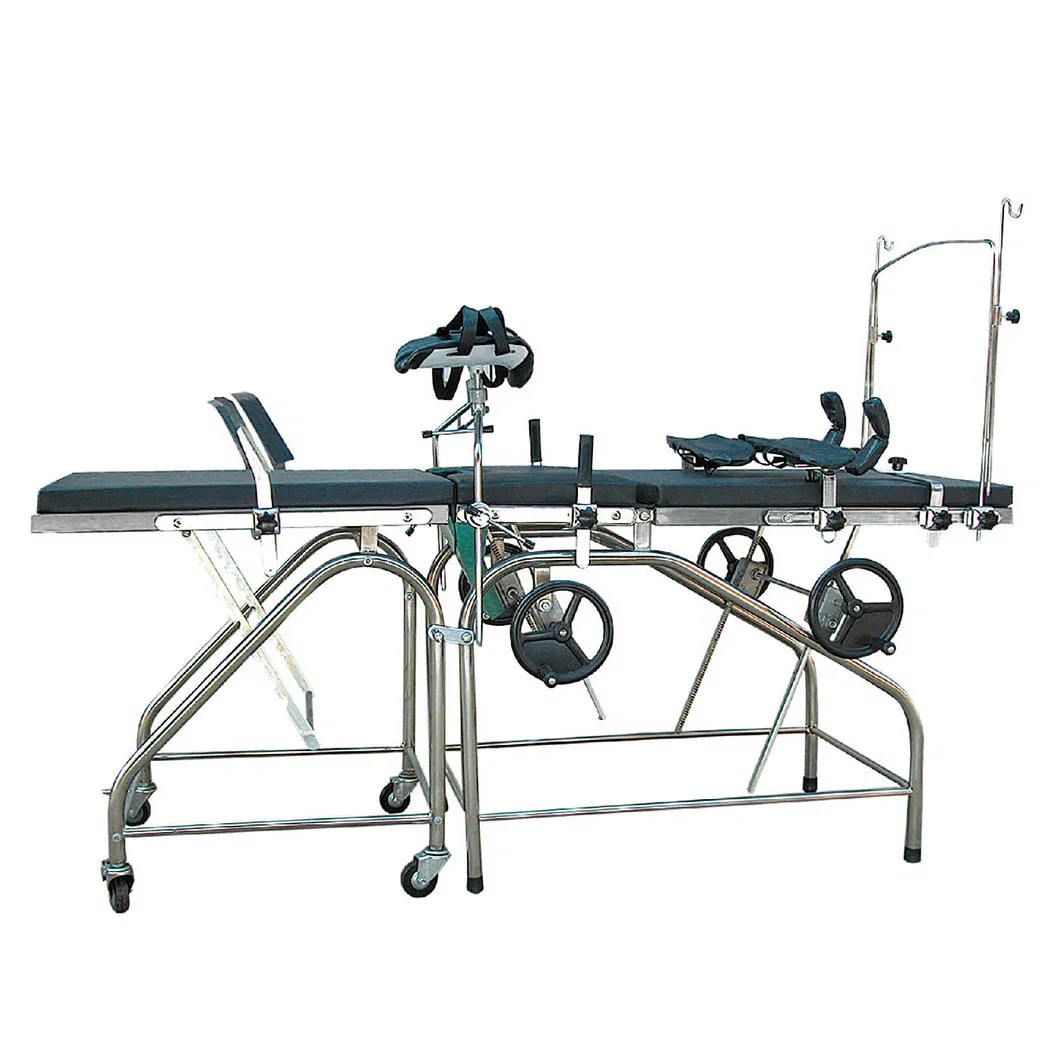 Medical Multifunction 304 Stainless Steel Obstetrics Diagnosis Parturition Bed