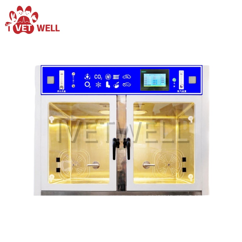 Intelligent Environmental Control Veterinary ICU with 10-20 Ventilations/Hour Carbon Light Disinfection