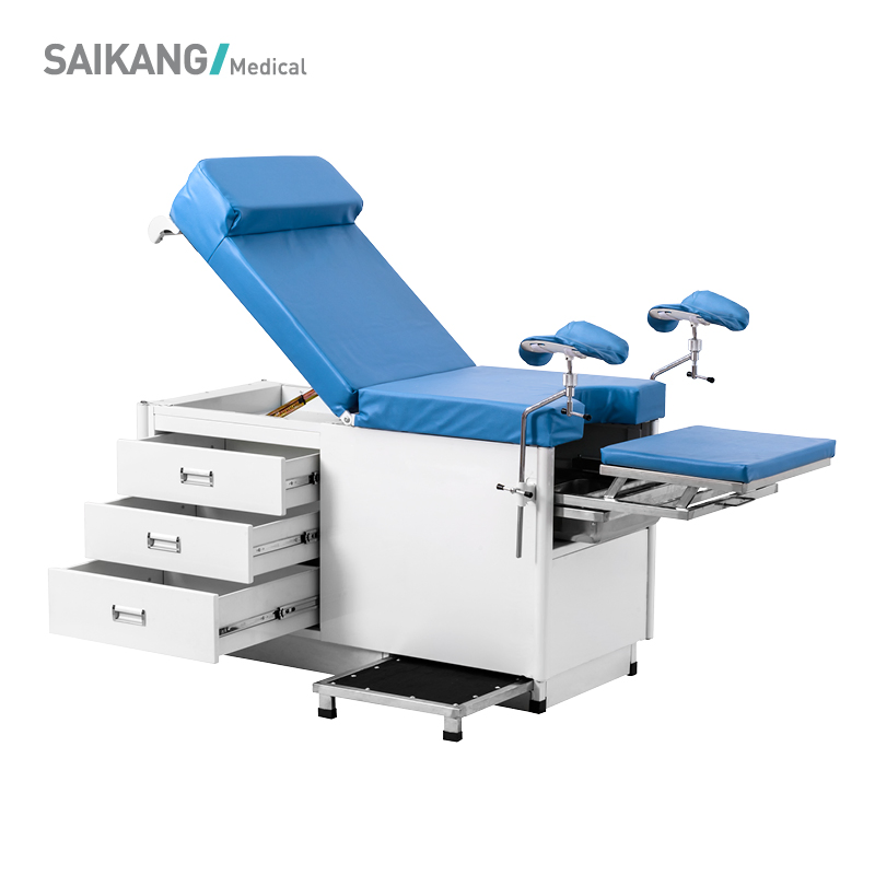A048 Multifunction Adjustable Hospital Medical Gynaecological Manual Obstetric Delivery Table with FDA