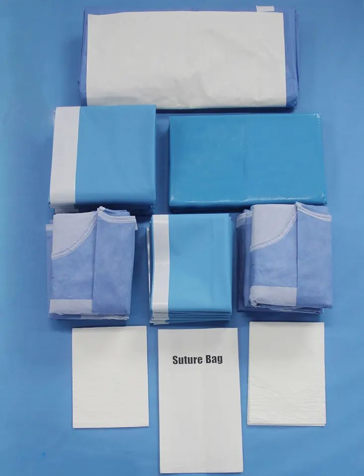 Hygienic and Reliable Obstetric Drape Set Disposable Sterile C-Section Surgical Pack