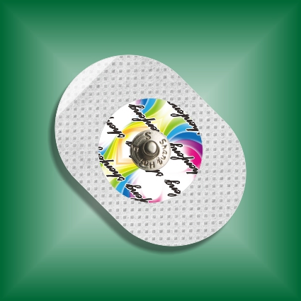 High-Quality ECG Electrode for Monitoring, Nonwoven Back, 45X40mm