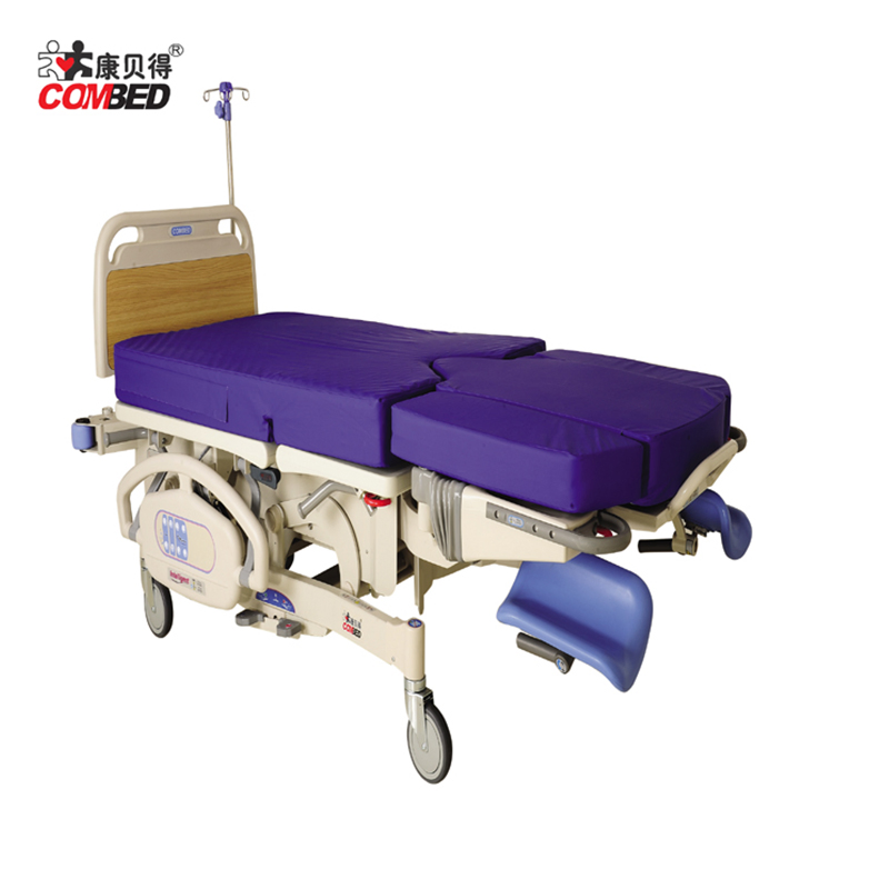 Intelligent Electric Obstetric and Gynecological Ldr Delivery Bed with Central Brake