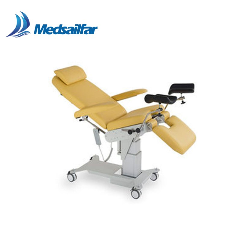 Electrical Motor Memory Foam Hospital Gyneco-Obstetric Gynecological Operating Table