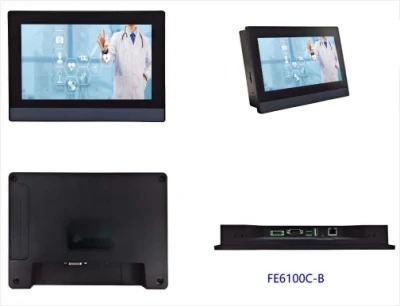 10.1 Inch Medical-Grade Touch Screen Digital Signage Video Monitor Accessory, 1024X600 Point Touch Display for Diagnostic Equipment &amp; Digital Signage