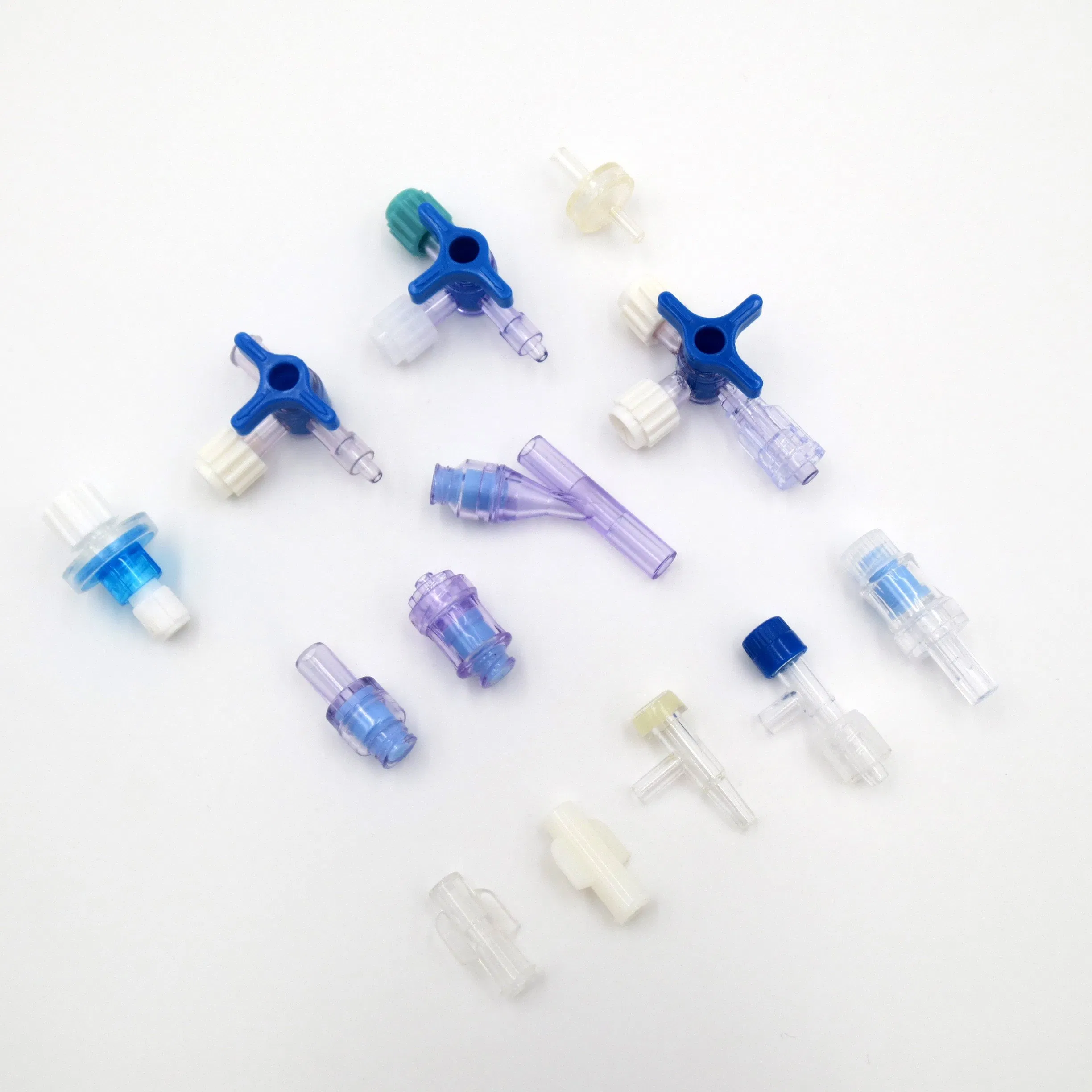 The Sterile Components of IV Infusion Set, Luer Lock, Y-Injection Port, etc,