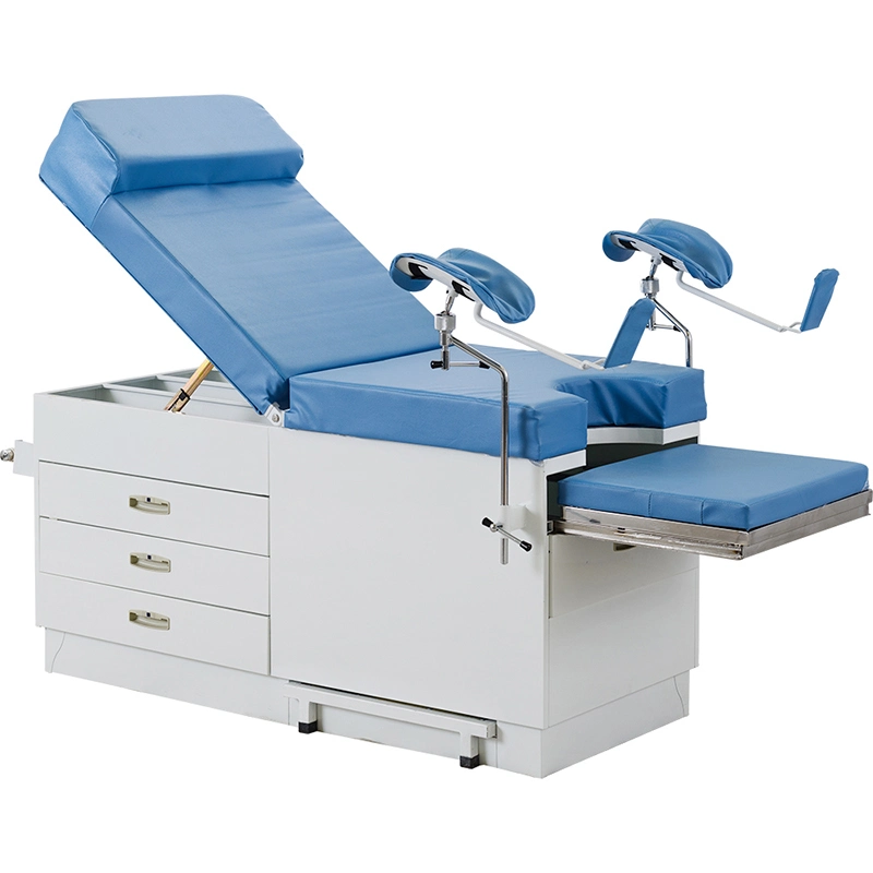 A048 Multifunction Adjustable Hospital Medical Gynaecological Manual Obstetric Delivery Table with FDA