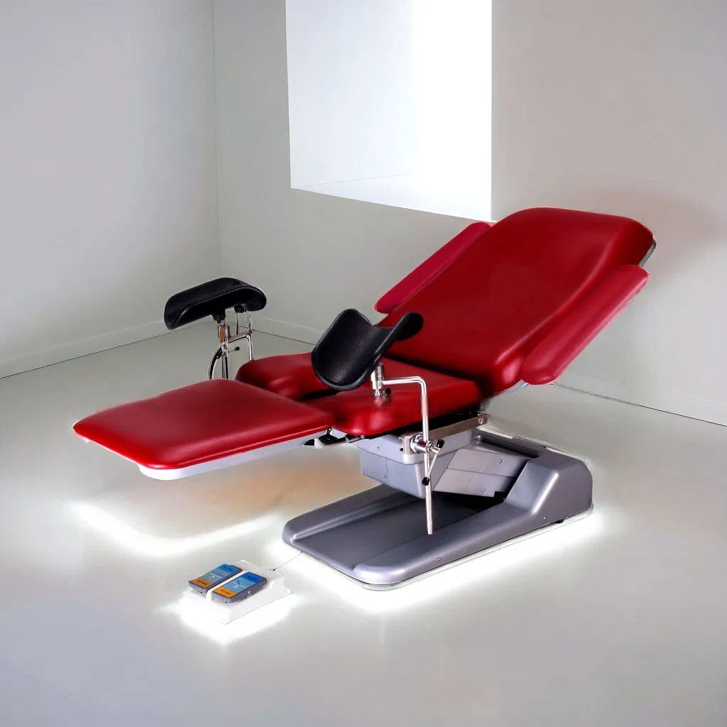 Competitive Price Hospital Medical Product Obstetric Gynecology Operating Chair with Paper Roll