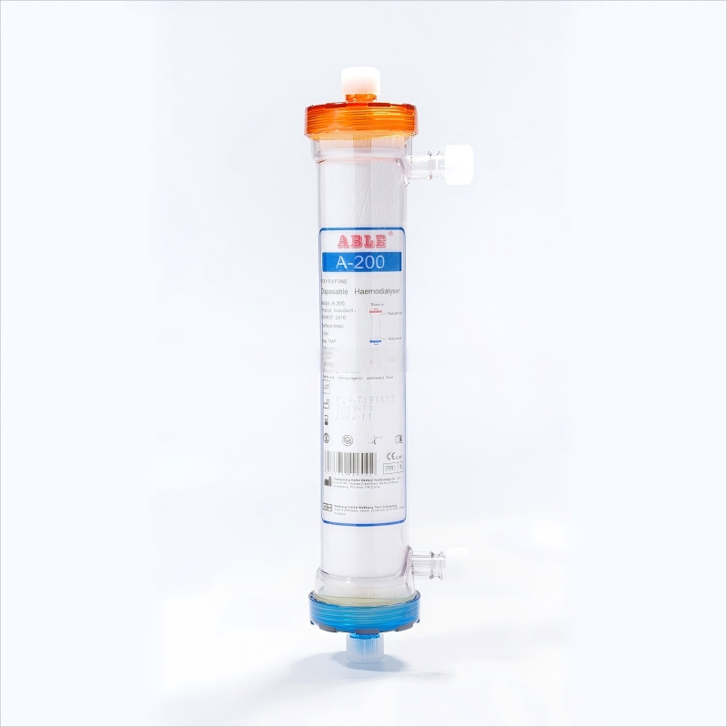 CE ISO Certified Disposable Hemodialyzer Cartridge for Safe Dialysis