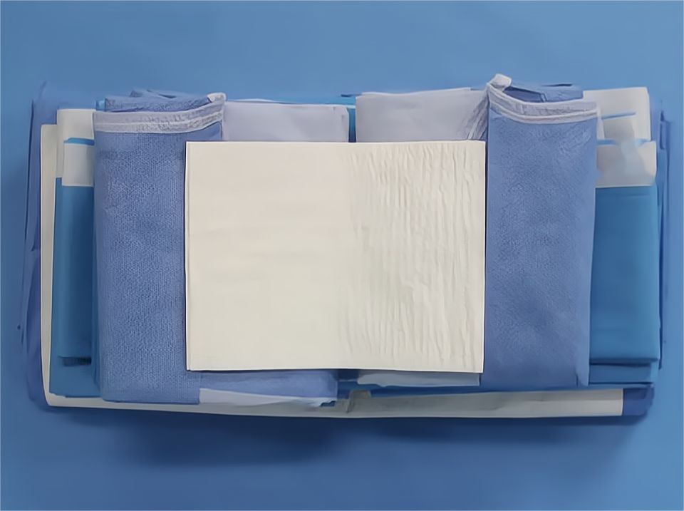 Hygienic and Reliable Obstetric Drape Set Disposable Sterile C-Section Surgical Pack