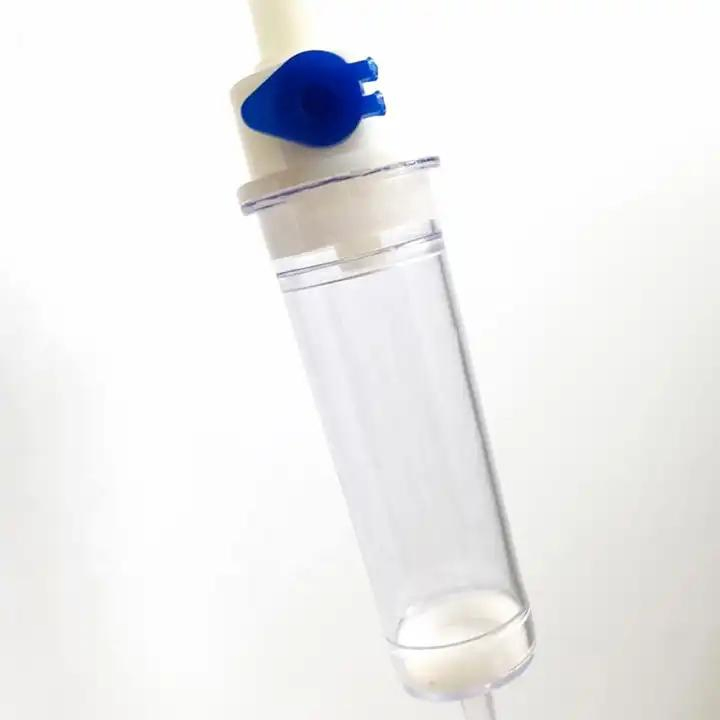 Disposable Medical Portable Sterile IV Infusion Giving Fluid Drip with Regulator