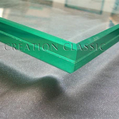 6.38mm 12.76mm PVB Film Clear and Tinted Laminated Glass
