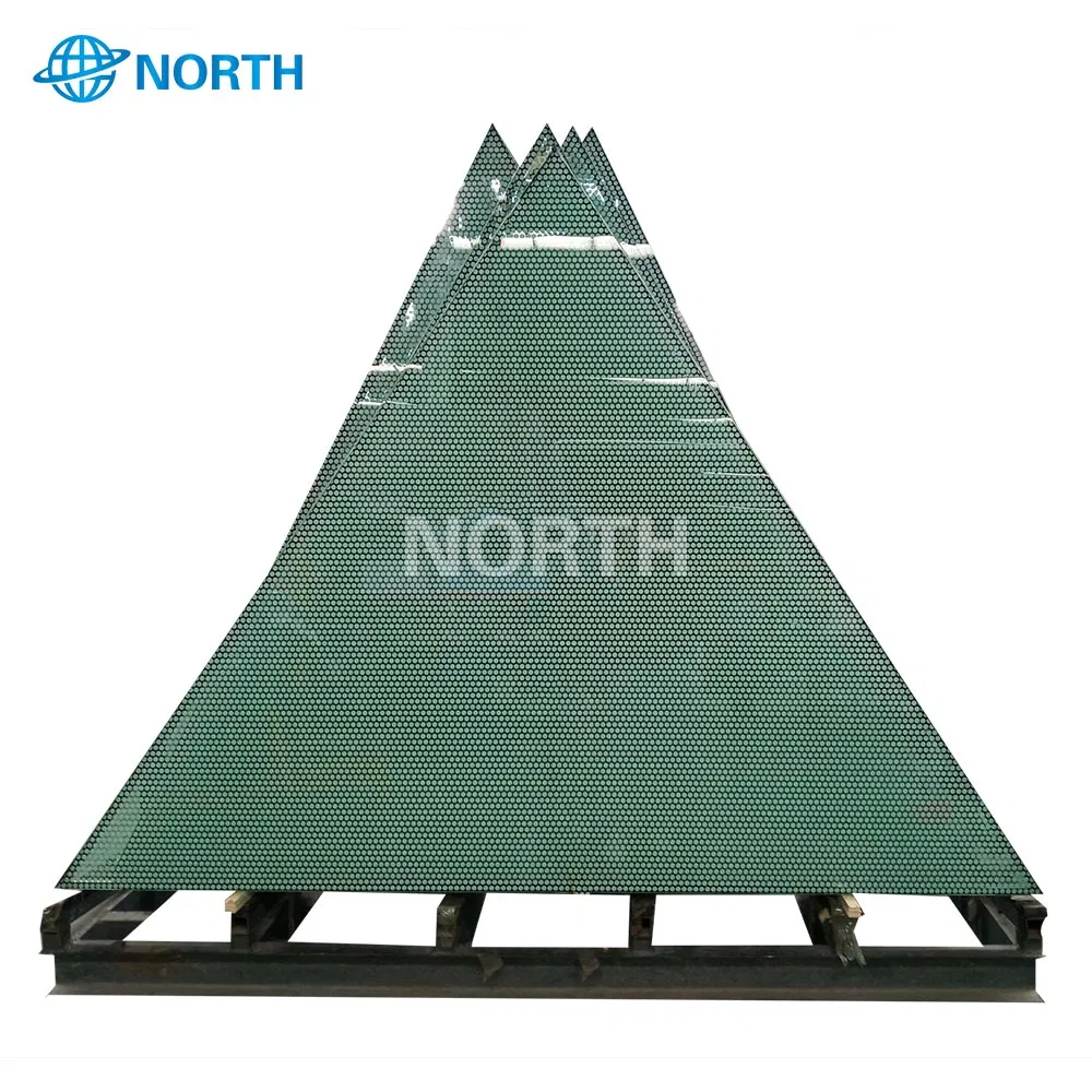 3mm-6mm Decorative Double Side Acid Etched Glass Price