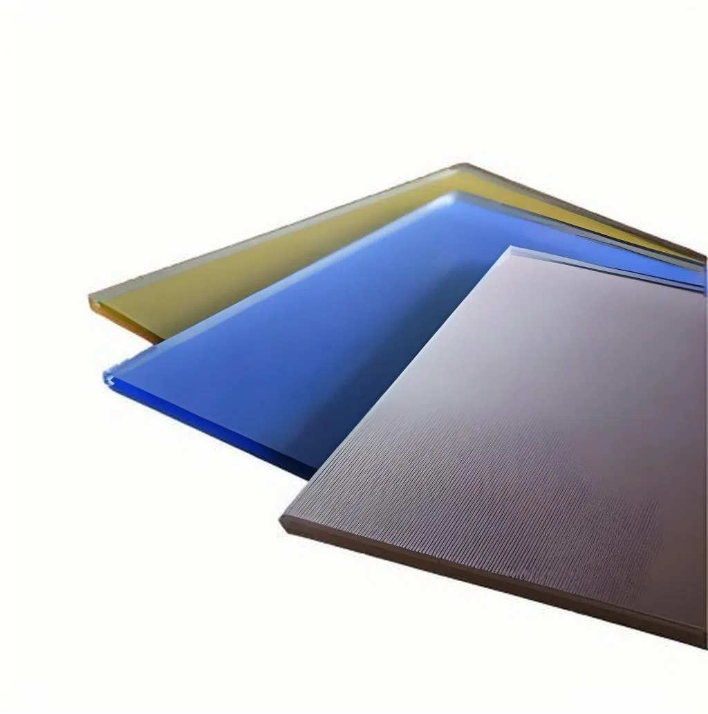 Spot Supply Easy-Setup Safety Glass 4-12mm Color-Glazed Tempered Glass