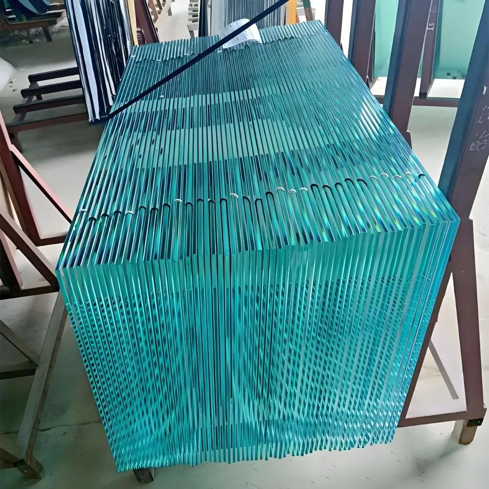 Tempered Safety Building Fence Clear Colored Customized Size Glass with CE Certificates