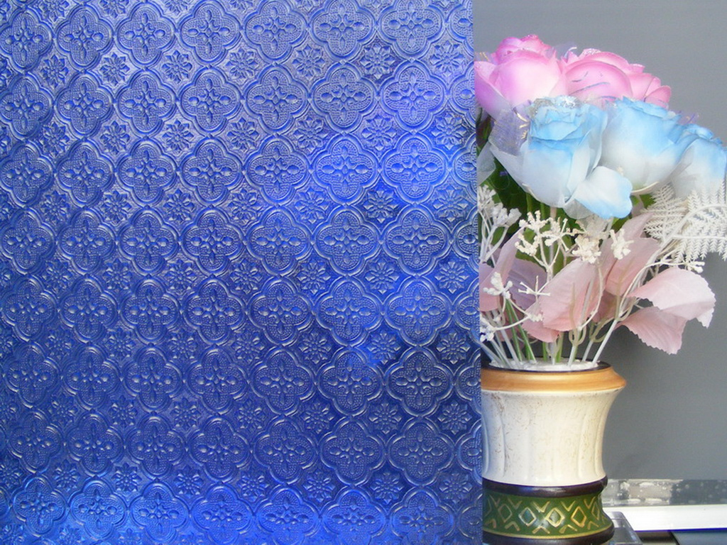 Moru/Bronze Nashiji /Bronze Karatachi Tinted Figured Glass Textured Patterned Glass