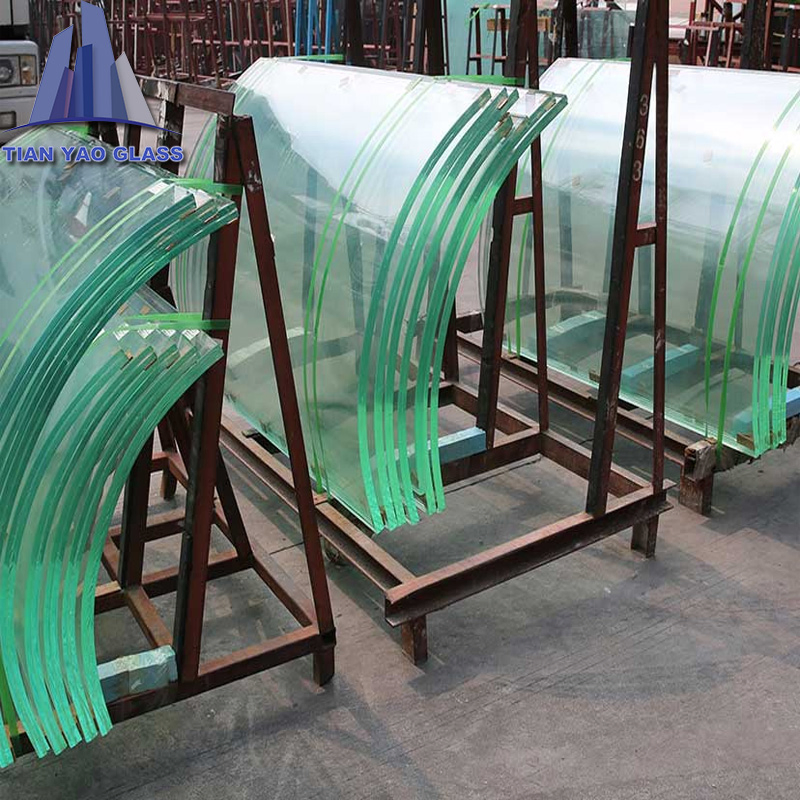 10mm 12mm 15mm 19mm Curved Aquarium Tempered Glass
