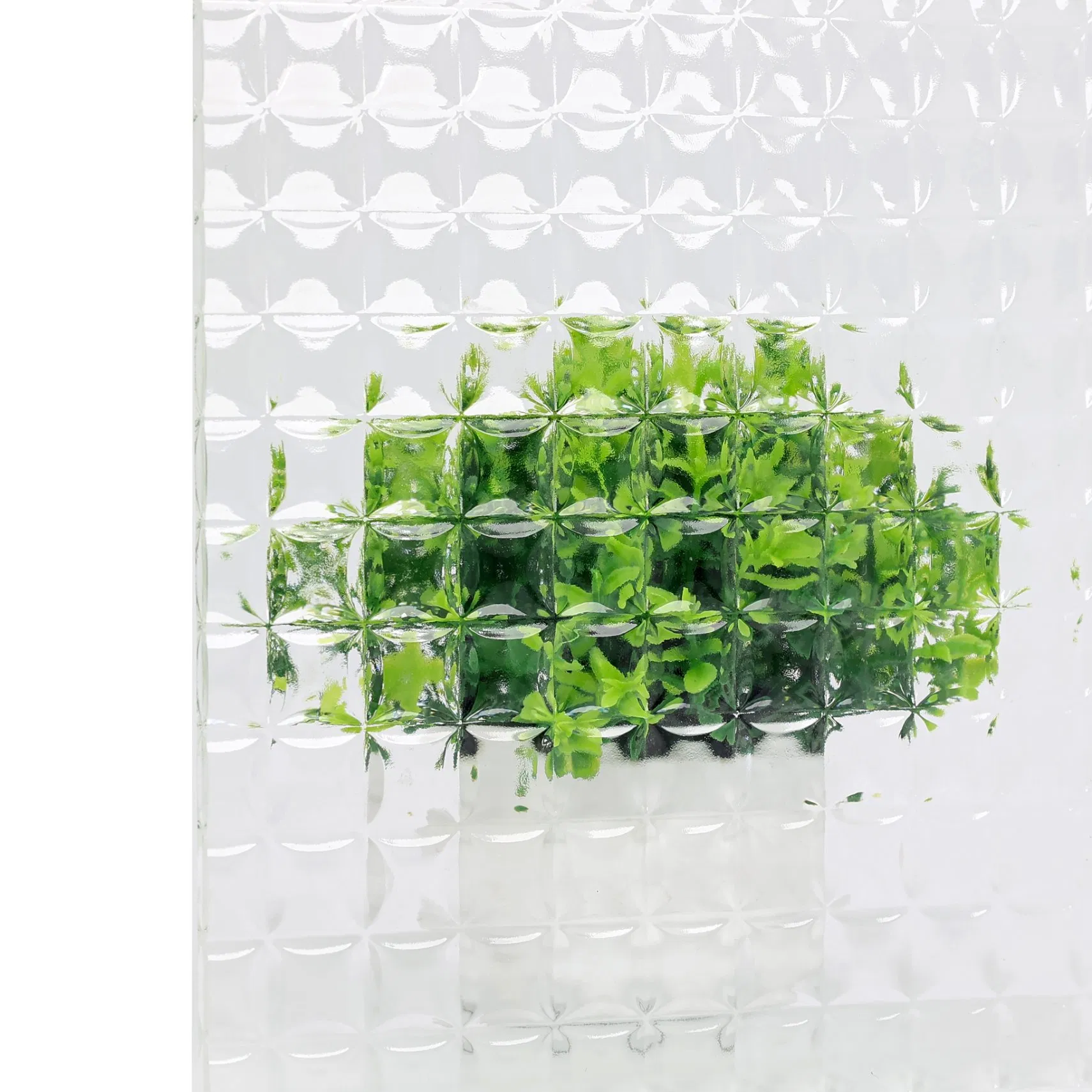 High-Quality Hot Sale Clear, Blue, Green and Brown-Patterned Floral Pattern Glass