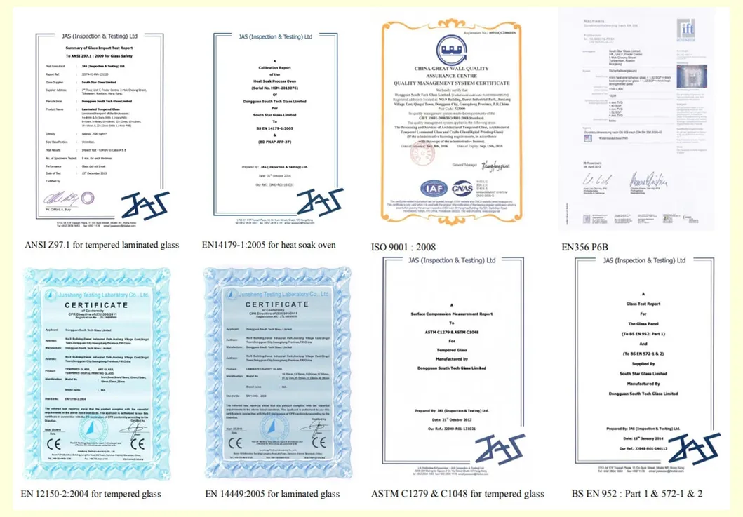 Quality Certifications