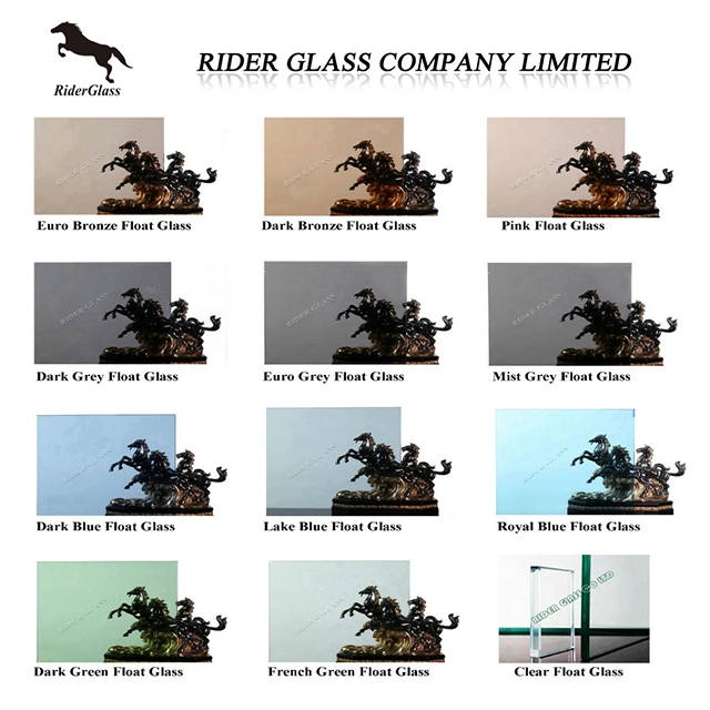 Manufacturer Wholesale Factory Supplier Price Low Iron Extra Ultra Clear Colored Tinted Float Reflective Tempered Glass for Building