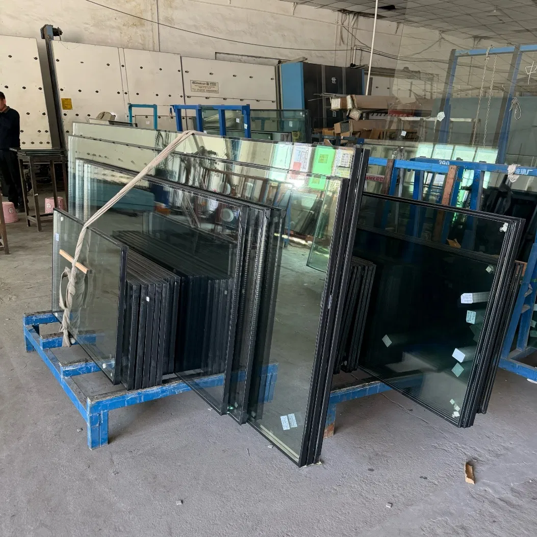 Single Double Triple Silver Low-E Insulated Double Glazing Insulating Glazed Hollow Vacuum Glass