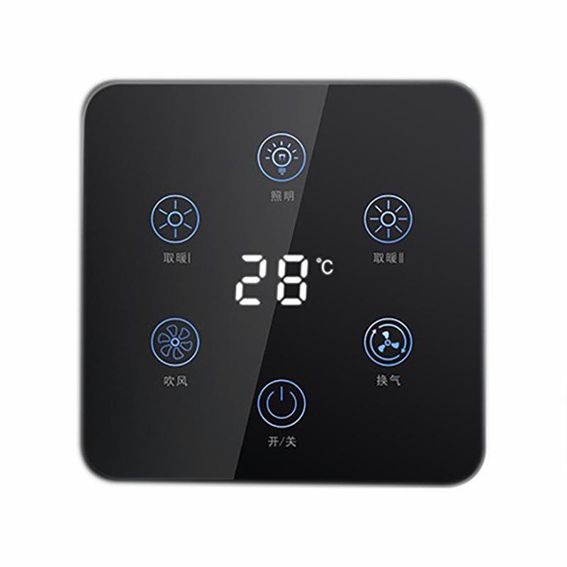 High Quality Smart Home WiFi Touch Switch Tempered Glass Panel with Printing