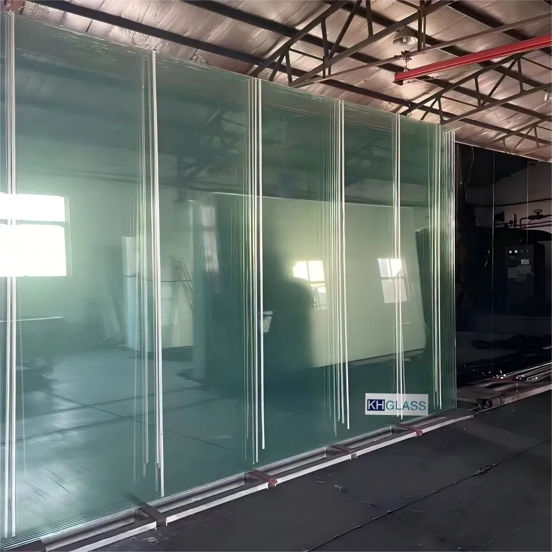 3+3 4+4 5+5 Clear /White/Gray/Blue PVB Laminated Glass