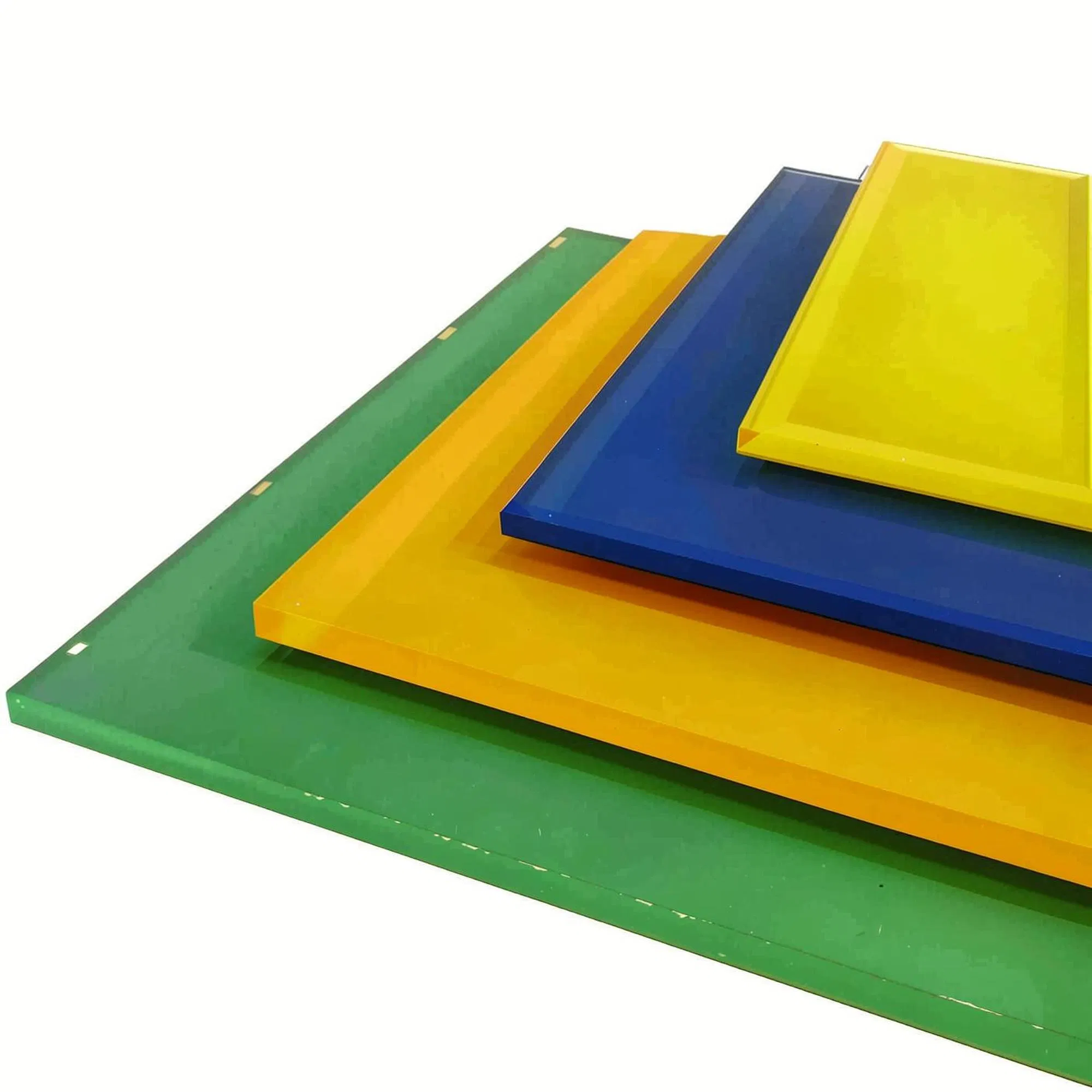 Spot Supply Easy-Setup Safety Glass 4-12mm Color-Glazed Tempered Glass