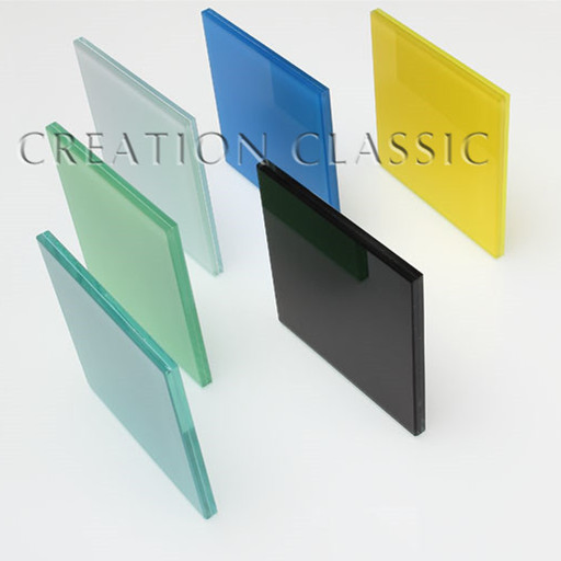 6.38mm 12.76mm PVB Film Clear and Tinted Laminated Glass