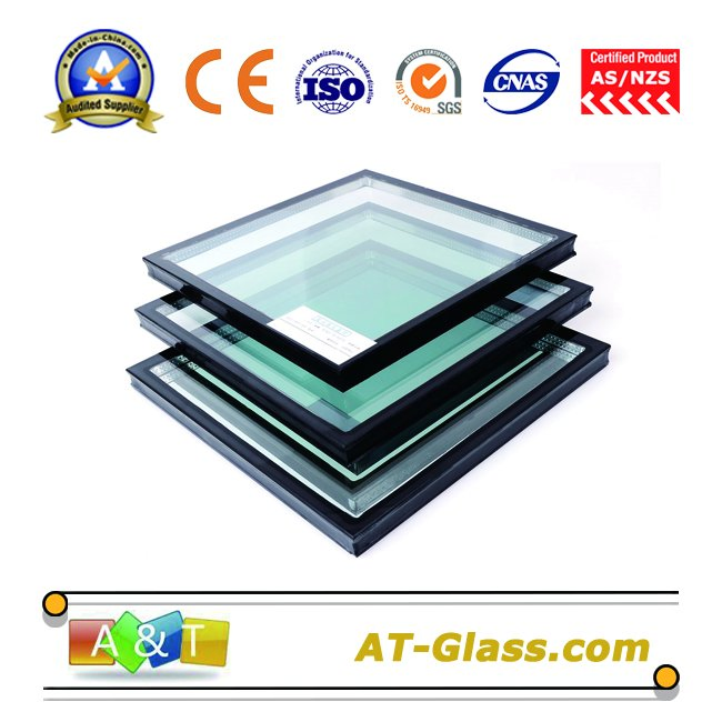 Low-E Tempered Insulated Glass Used for Curtain Wall/Building/Window