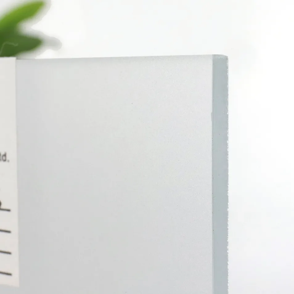 Ultra Clear Low Iron Frosted Glass