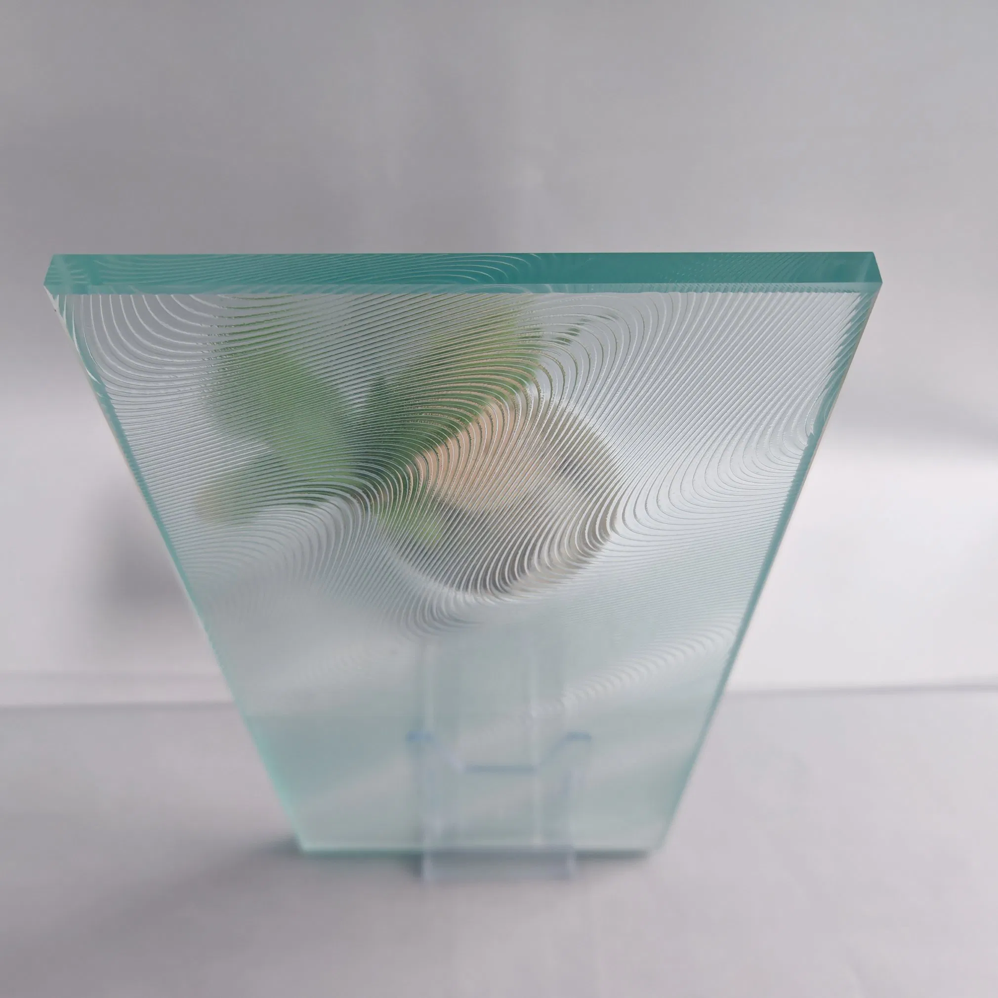Comfortable Light Matte Surface Frosted Glass Bathroom Glass Acid-Teched Glass Comfortable Light Glass Float Glass Furniture Glass Customized Glass