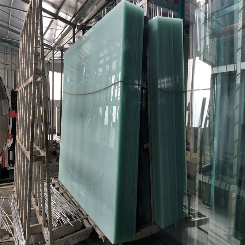 Clear Tinted Frosted Silk Screen Printed Laminated Tempered Toughened PVB Sgp Safety Double Esg/Vsg Laminated Glass for Fence Railing Guardrail Wall