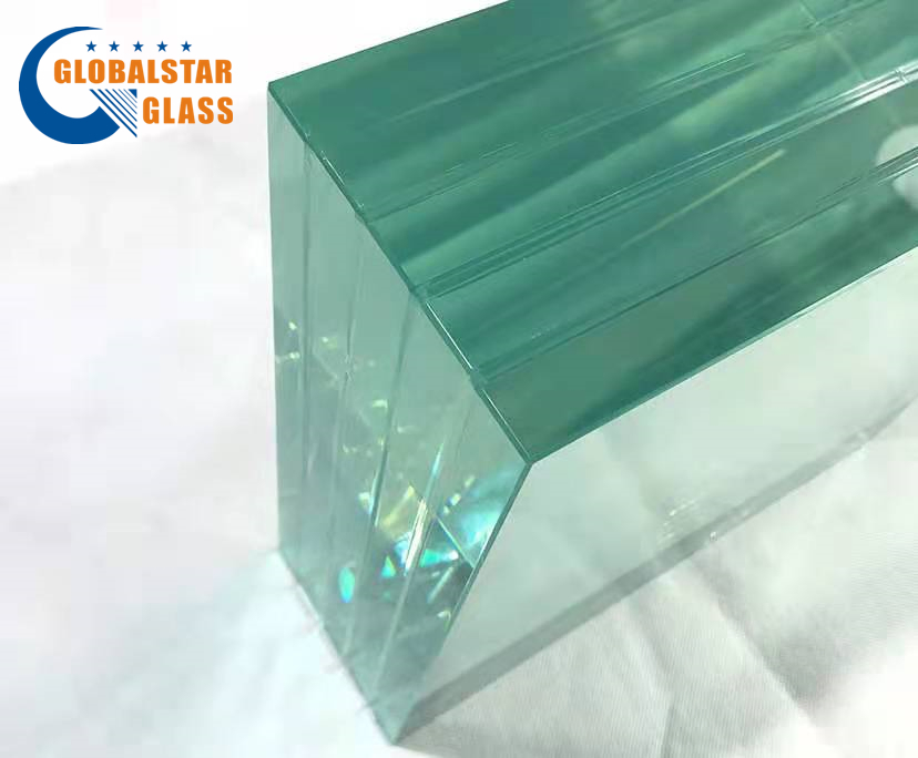 Clear/Opal/White/Tinted PVB/Sgp/ S10 Laminated Glass/Tempered Laminated Glass Price 6.38mm/8.38mm for Bathroom/Building/Window/Shower Box
