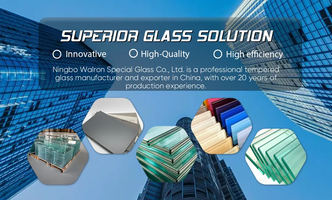 Laminated Tempered Glass Banner