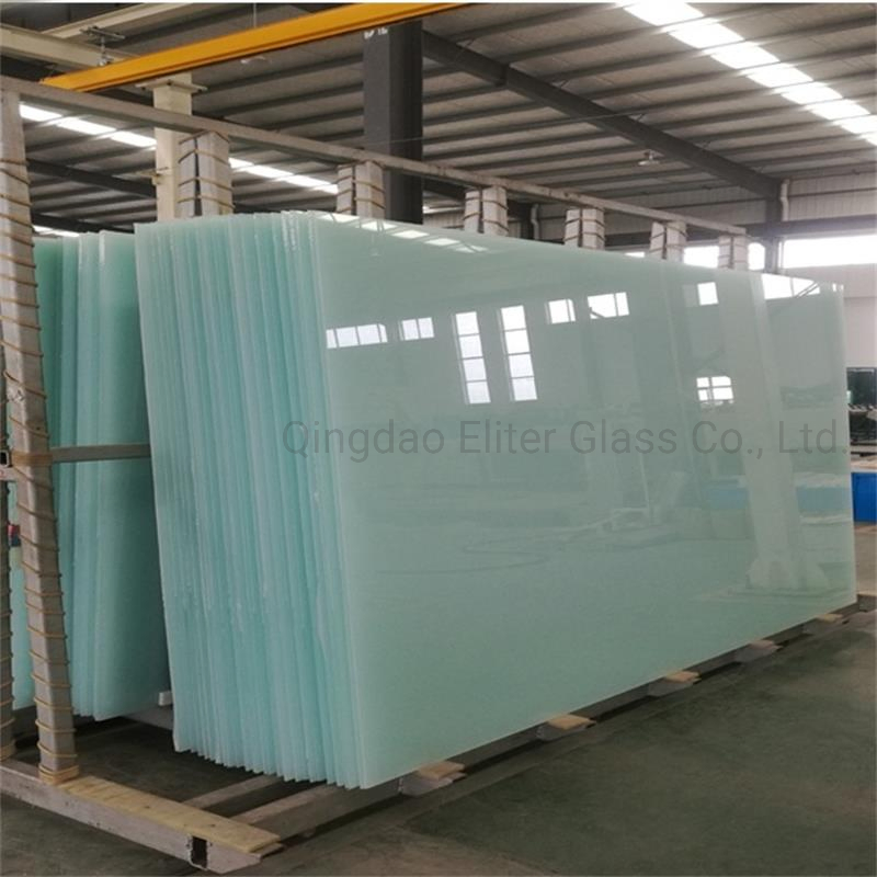 White Frosted Laminated Glass Opaque Glass/Etched Glass/Translucent Sandwich Tempered Glass Burglary-Resistant Glass Laminated Glass Insulated Glass