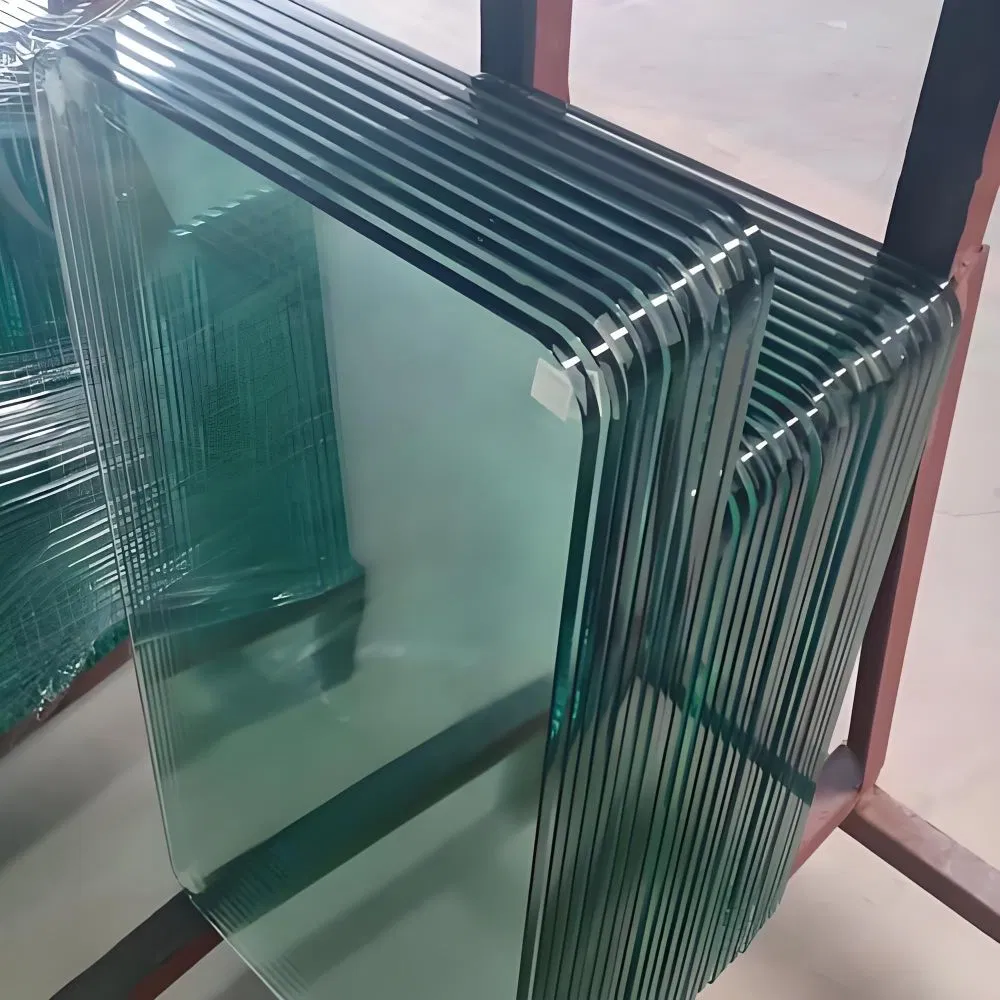 Tempered Safety Building Fence Clear Colored Customized Size Glass with CE Certificates