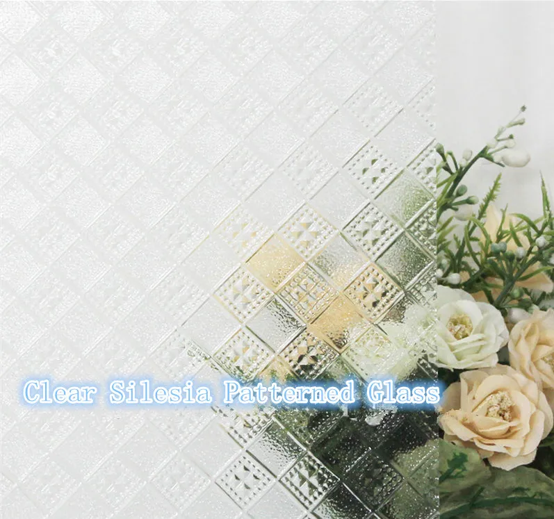 Blue Patterned Glass