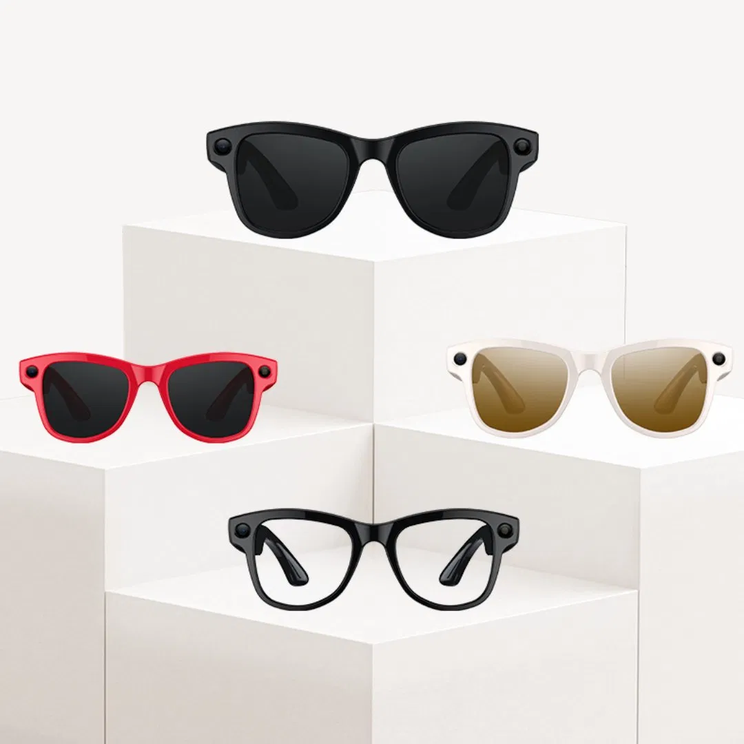 Ai Men Women WiFi Transfer Video Photo Gpt Music Smart Wearable Sunglasses Headset Smart Glass