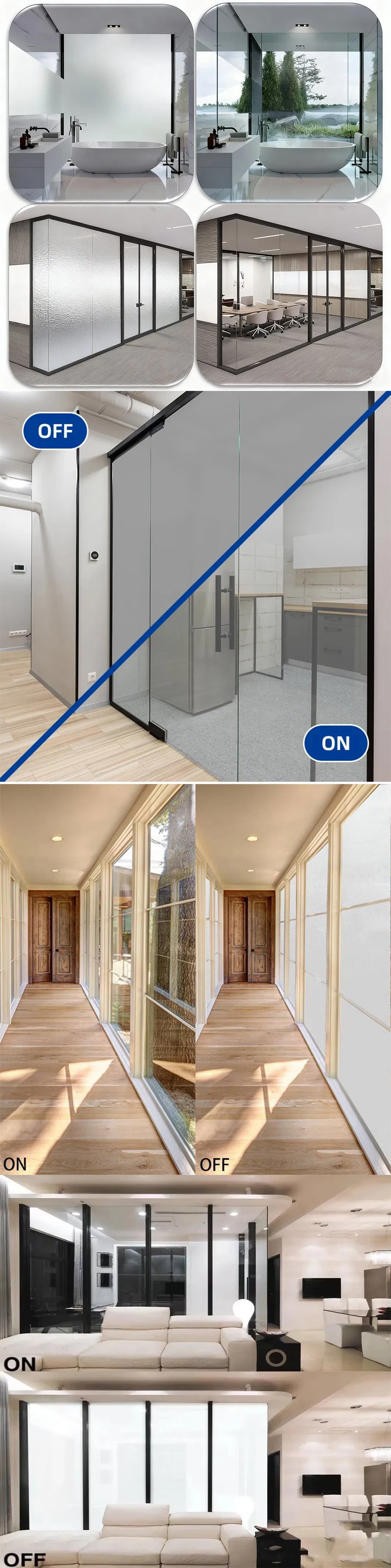 Privacy Glass Display